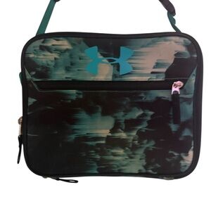 Under Armour Black and Teal lunchbox